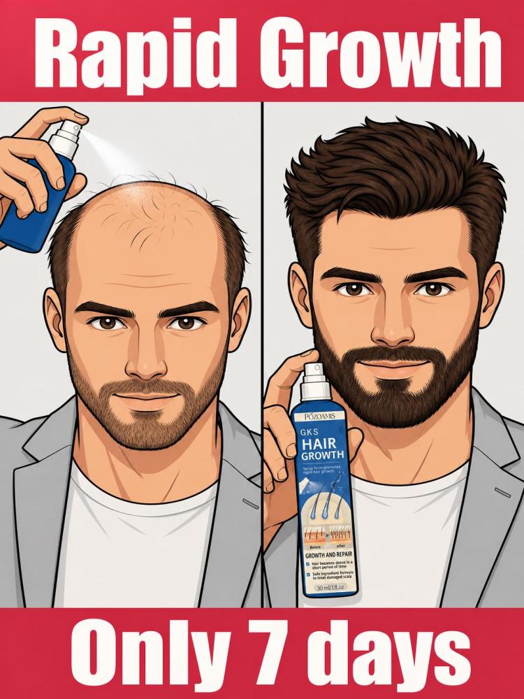 Hair Care Essence Oil Spray - สเปรย์บำรุงหนังศีรษะ: ป้องกันผมร่วงและควบคุมความมัน, บำรุงไรผม, ใช้ได้ทั้งชายและหญิง