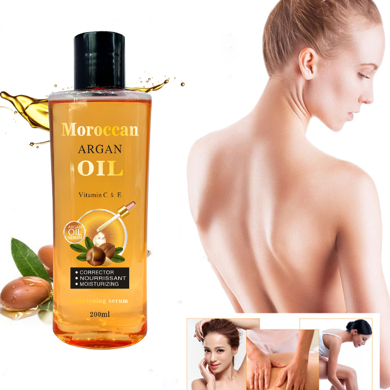 Hair Care Vegetables - น้ำมันอาร์แกนน้ำมันนวดหน้าให้ความชุ่มชื่นน้ำมันนวดดูแลเส้นผมทำให้ผิวนุ่มเพิ่มความสว่างให้กับโทนสีผิว