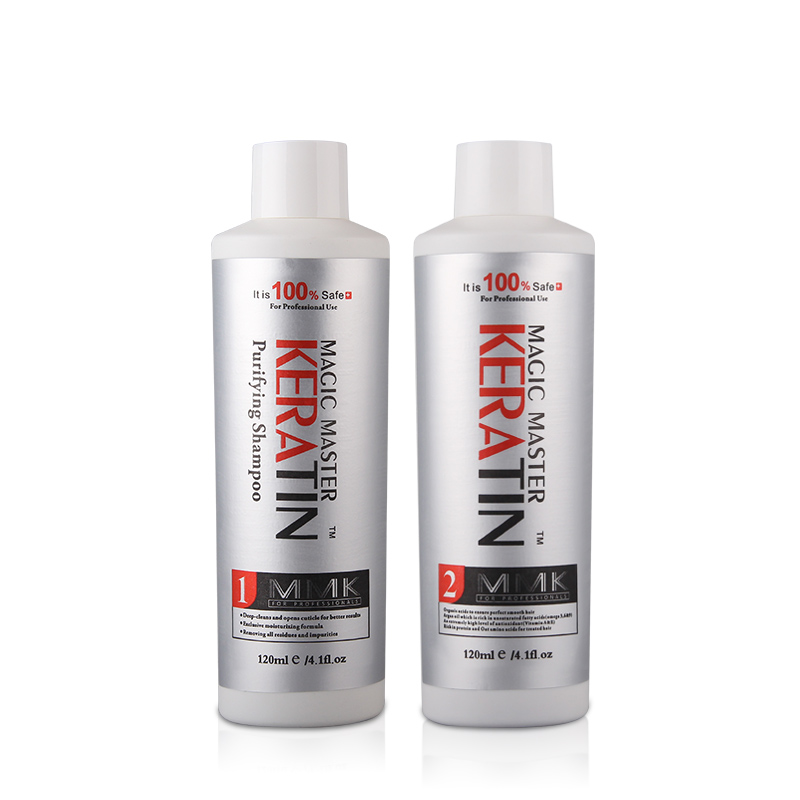Hair Care Keratin Shampoo - ทรีทเมนต์ผมเคราตินและฟอร์มาลินขนาด120มล. แชมพูบริสุทธิ์สำหรับผมตรง