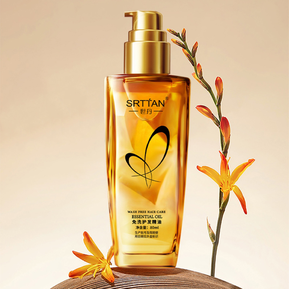 Hair Care Essential - น้ำมันบำรุงเส้นผมแบบไม่ต้องล้างออก 1 ชิ้น, บำรุงเส้นผมให้นุ่ม, ไม่เหนียวเหนอะหนะ, น้ำมันใส่ผม,