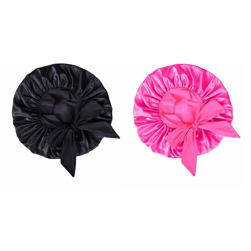หมวกซาตินสำหรับผู้หญิง 2 ชิ้น  - Satin Hair Bonnet บทวิจารณ์และราคา