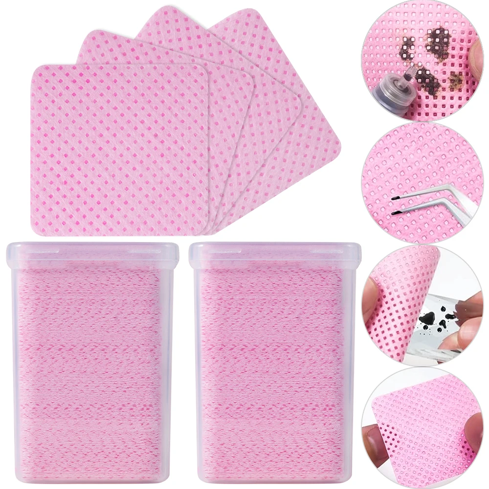200 PCS สีชมพู Lint ฟรีเล็บ Re - Hair Care Gel บทวิจารณ์และราคา