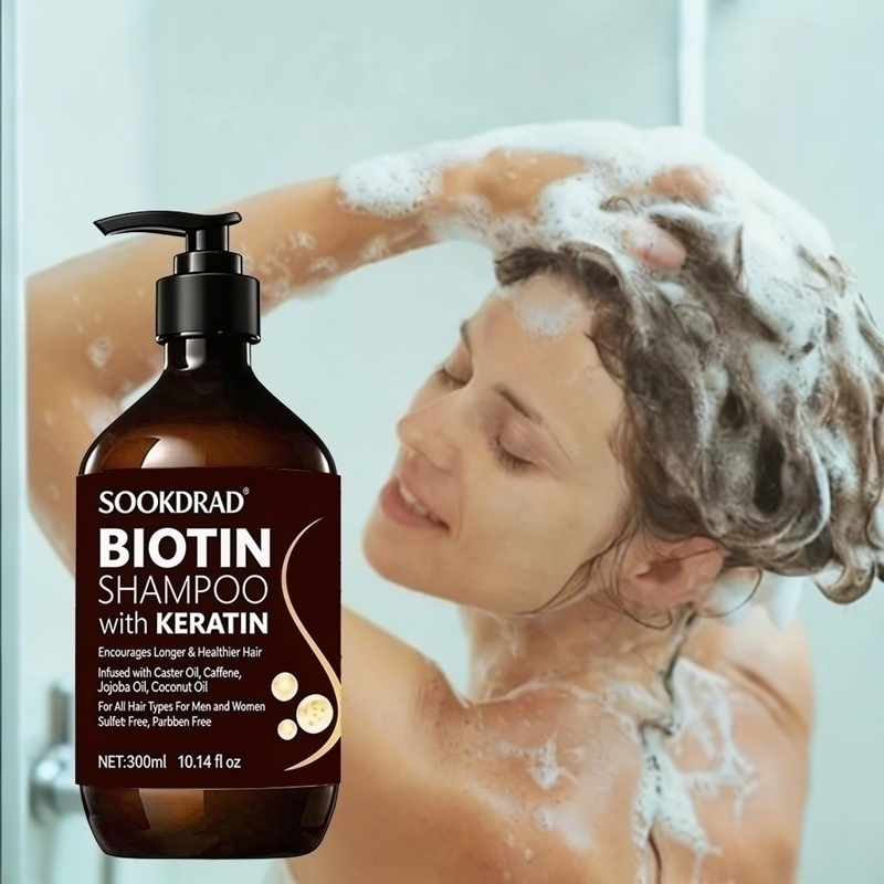 แชมพูไบโอตินเคราติน ขนาดใหญ่ 3 - Hair Care Keratin Shampoo บทวิจารณ์และราคา