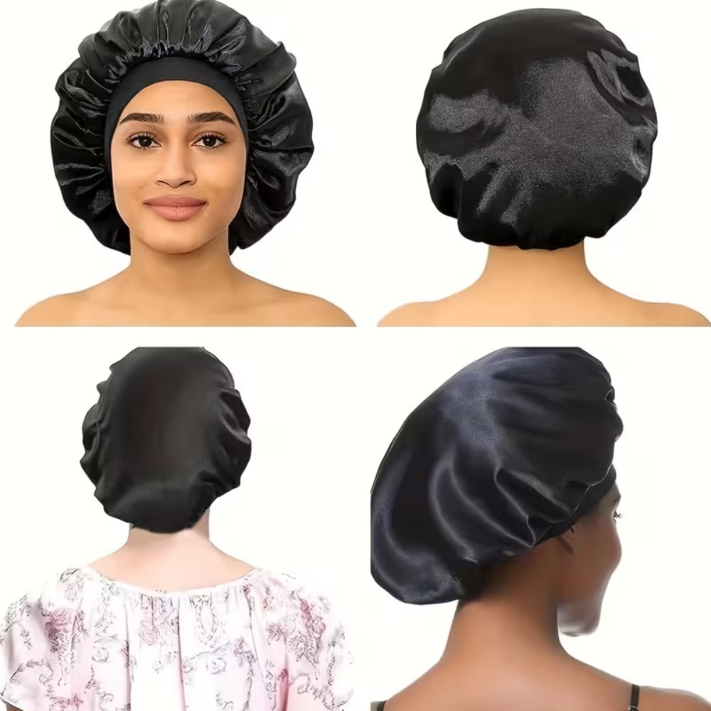    ชุดผ้าปิดตาสำหรับนอนหลับแบ - Satin Hair Bonnet บทวิจารณ์และราคา