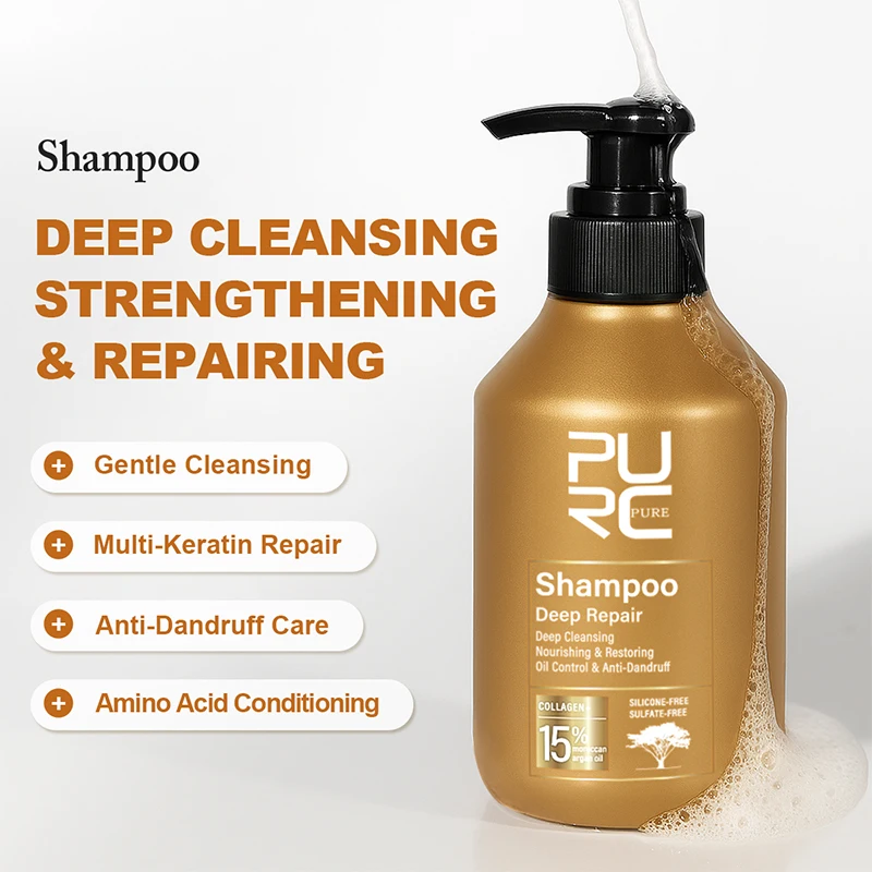 PURC โมร็อกโก อาร์แกน ออยล์ แช - Hair Care Keratin Shampoo บทวิจารณ์และราคา
