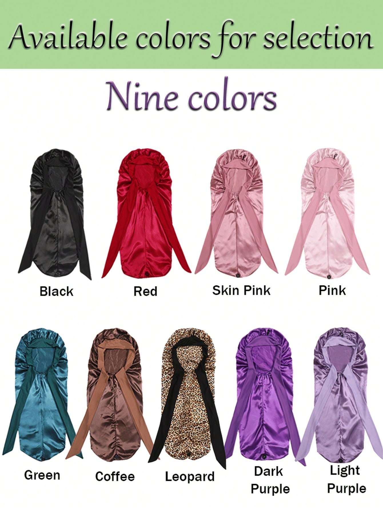 หมวกคลุมผมซาตินขนาดใหญ่สำหรับน - Satin Hair Bonnet บทวิจารณ์และราคา