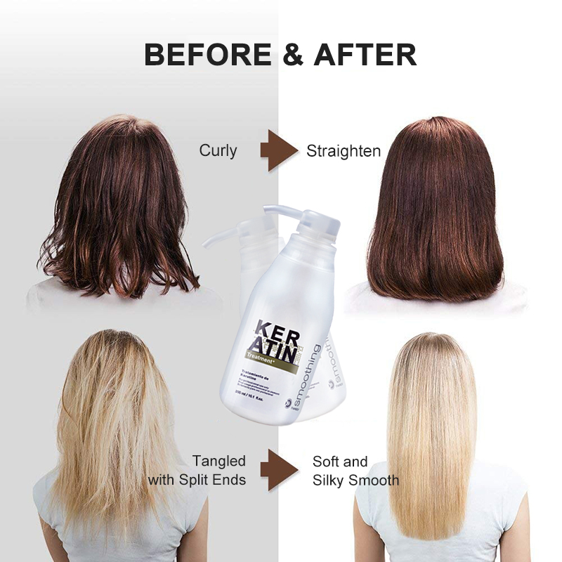 PURC 300ML Keratin Treatment P - Hair Care Keratin Shampoo บทวิจารณ์และราคา