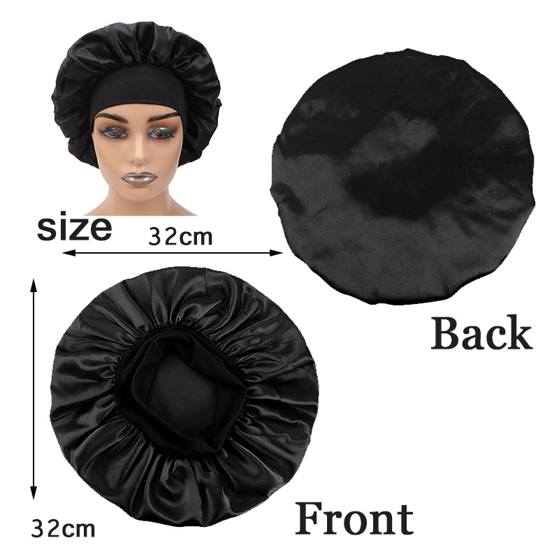 หมวกคลุมผมผ้าซาตินเนื้อนุ่ม 3  - Satin Hair Bonnet บทวิจารณ์และราคา