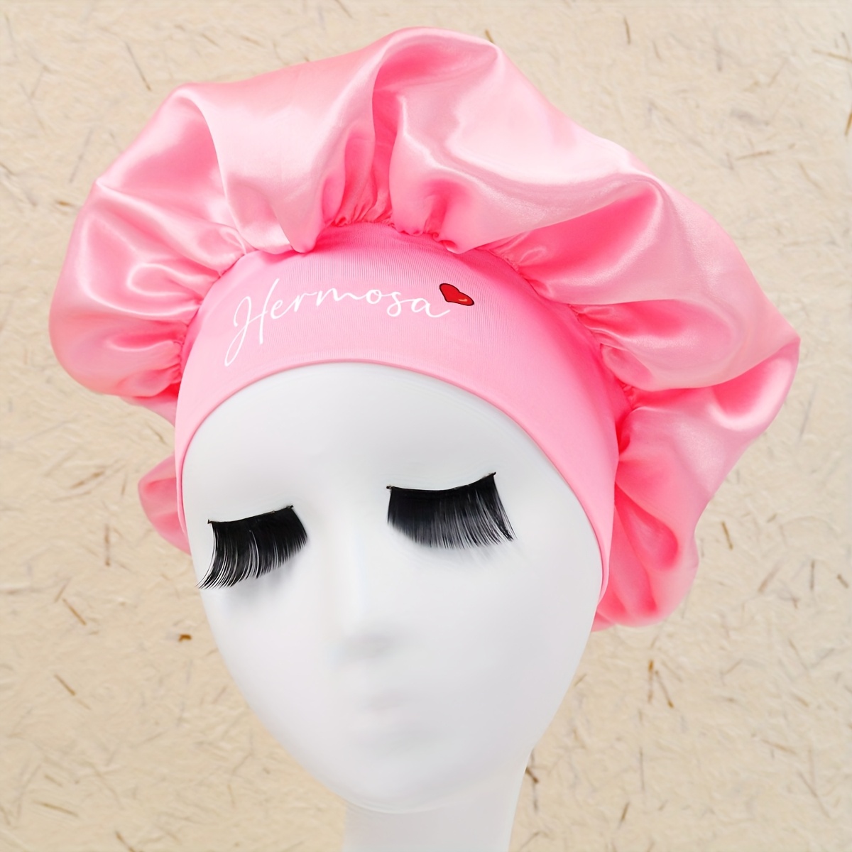 หมวกคลุมผมผ้าซาตินแบบกำหนดเอง  - Satin Hair Bonnet บทวิจารณ์และราคา