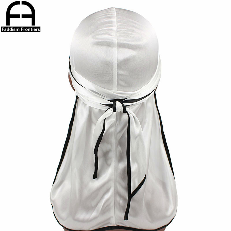 แฟชั่นผู้ชายใหม่ซาติน Durags B - Satin Hair Bonnet บทวิจารณ์และราคา