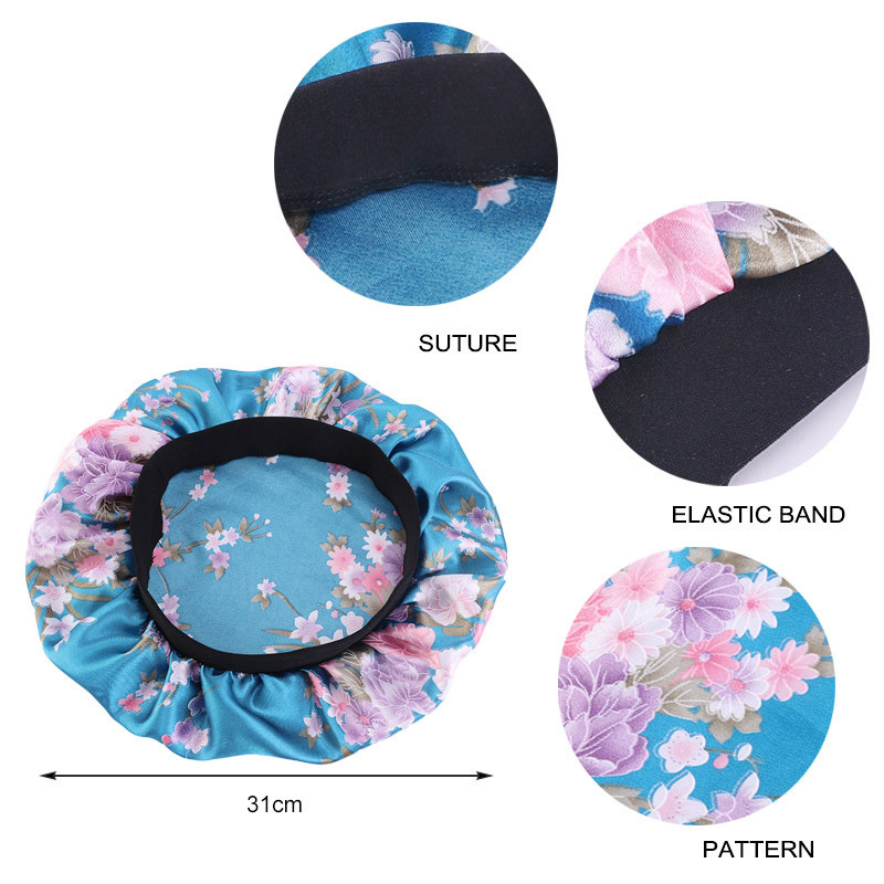 ผู้หญิงซาติน Bonnet ยืดหยุ่นวง - Satin Hair Bonnet บทวิจารณ์และราคา