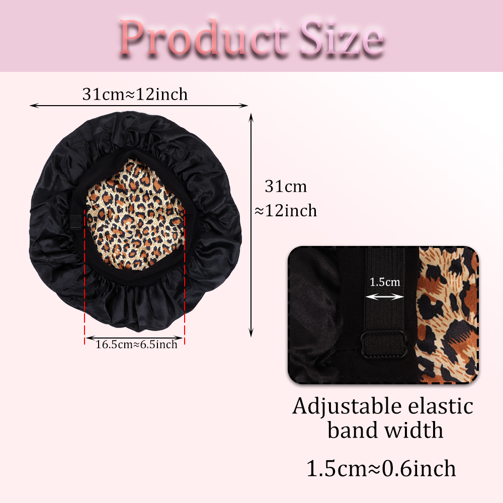 หมวกคลุมผมผ้าซาตินสองชั้นแบบกล - Satin Hair Bonnet บทวิจารณ์และราคา