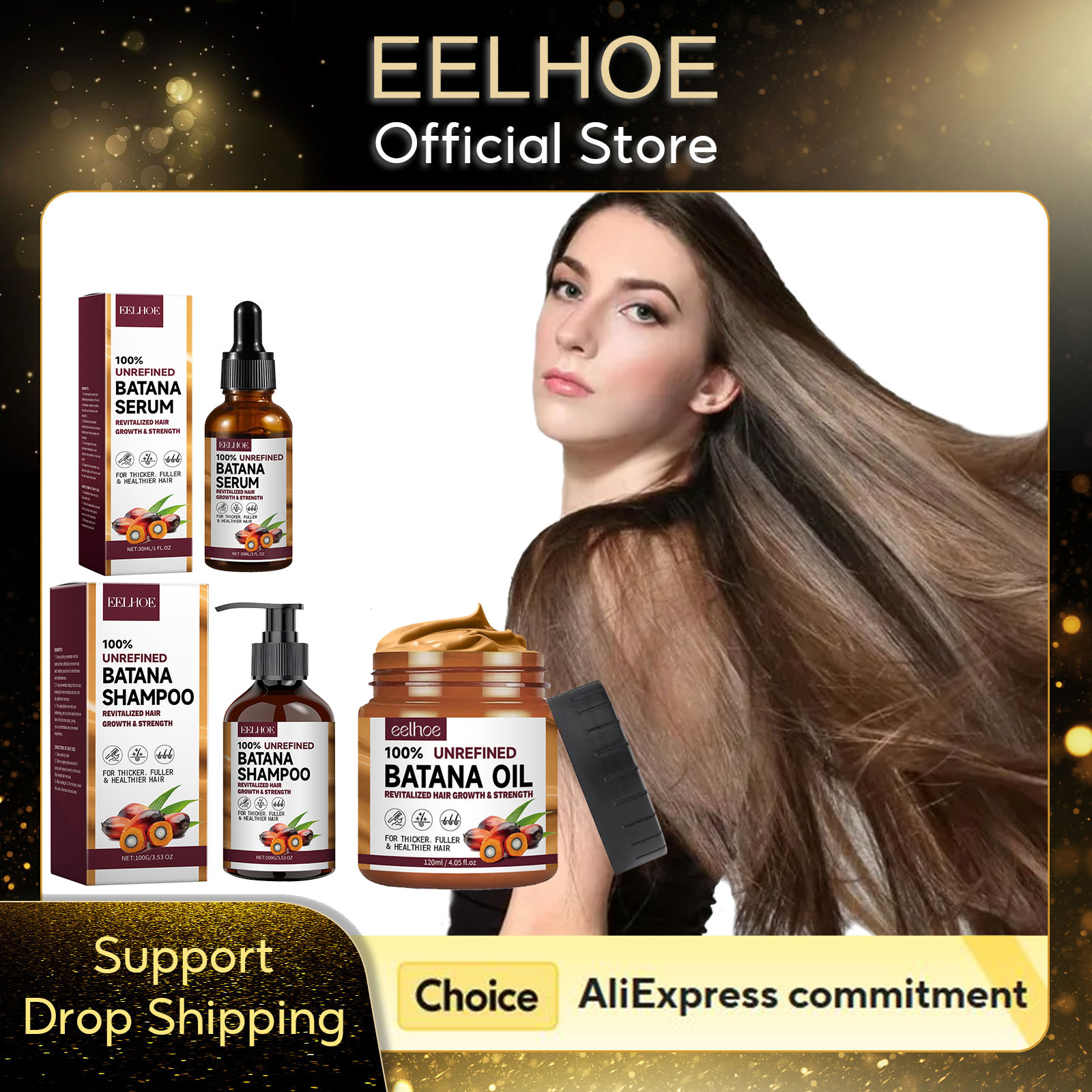 EELHOE Natural Batana Oil Deep - Hair Care Keratin Shampoo บทวิจารณ์และราคา