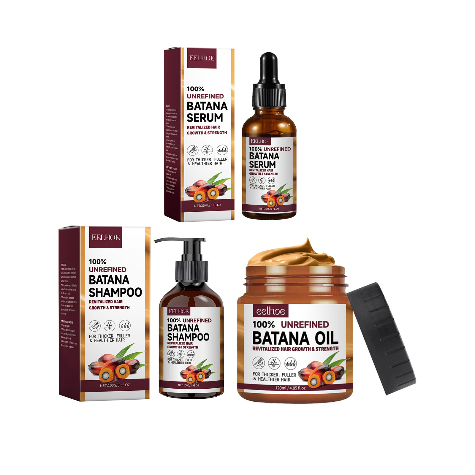 EELHOE Natural Batana Oil Deep - Hair Care Keratin Shampoo บทวิจารณ์และราคา
