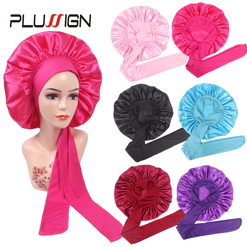 Plussign ใหม่ผู้หญิงซาติน Bonn - Satin Hair Bonnet บทวิจารณ์และราคา