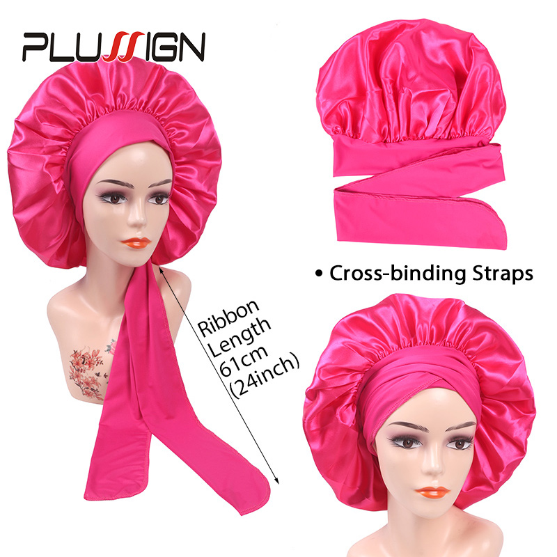 Plussign ใหม่ผู้หญิงซาติน Bonn - Satin Hair Bonnet บทวิจารณ์และราคา