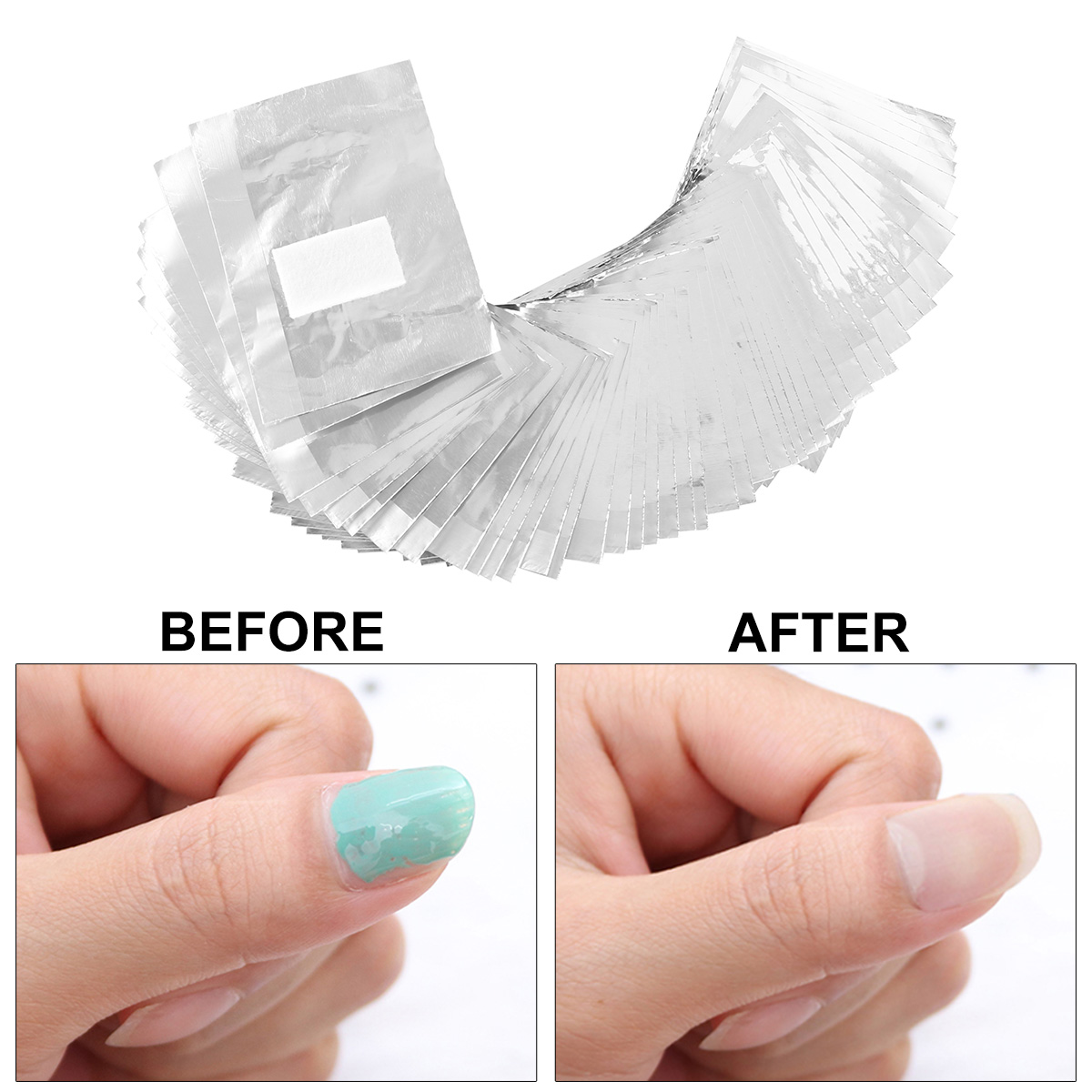 แผ่นเช็ดทำความสะอาดเล็บอะลูมิเ - Hair Care Gel บทวิจารณ์และราคา