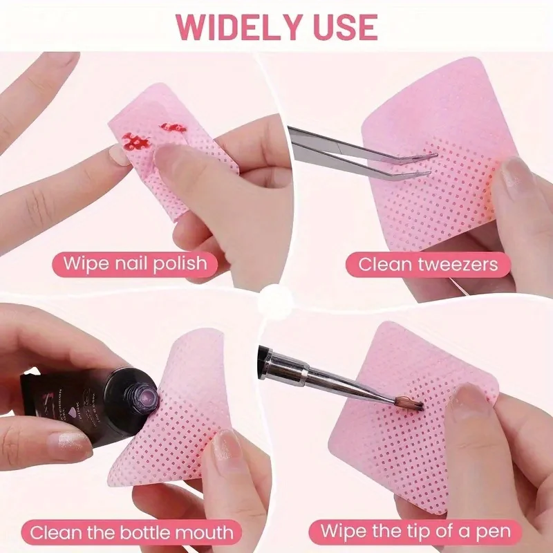 แผ่นเช็ดทำความสะอาดเล็บแบบไม่ม - Hair Care Gel บทวิจารณ์และราคา