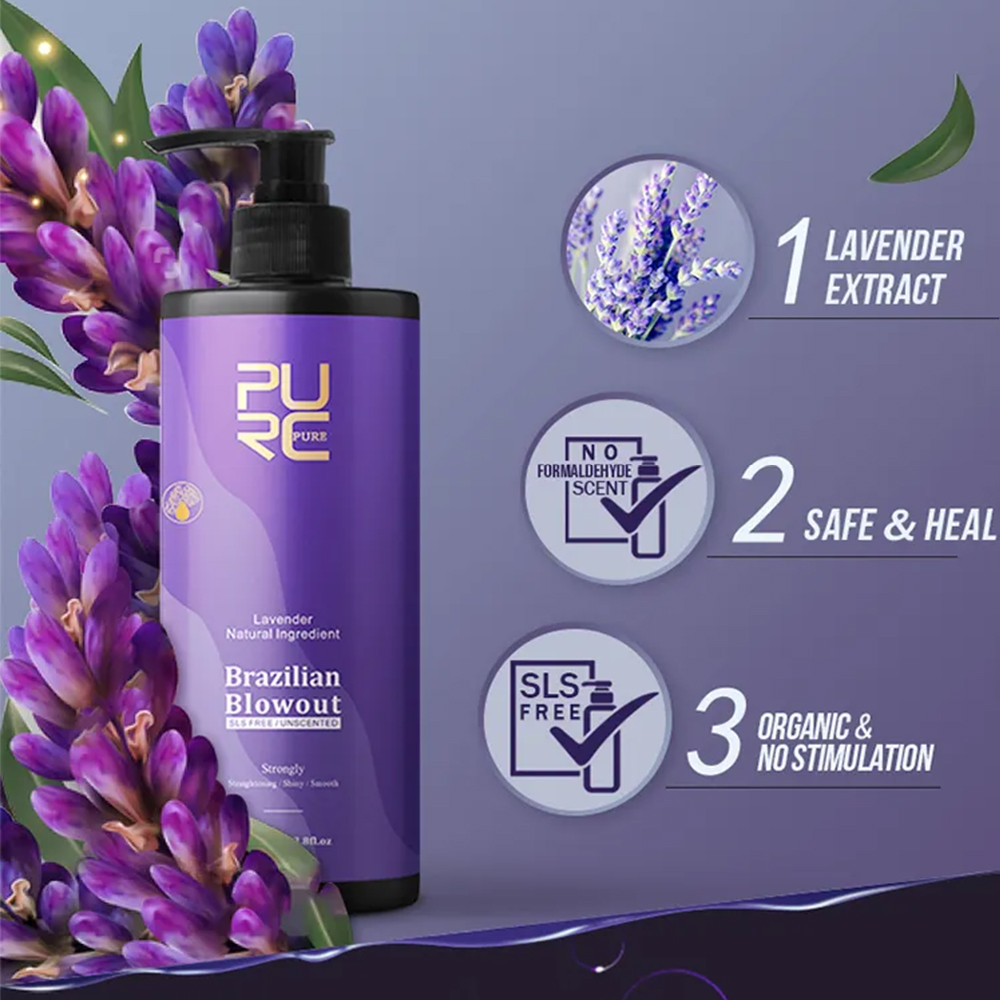 PURC Lavender 12% บราซิล Kerat - Hair Care Keratin Shampoo บทวิจารณ์และราคา